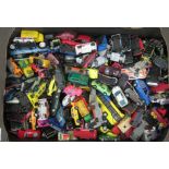 Uncollated diecast model vehicles, delivery, emergency service and sports cars: to include example