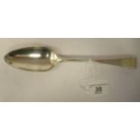 A George III silver Old English pattern tablespoon  London 1800