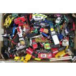 Uncollated diecast model vehicles, sports cars, trucks, emergency service and convertibles: to