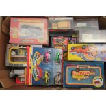 Uncollated diecast model vehicles, sports cars, trucks, emergency service and convertibles: to