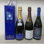 Wine: to include a bottle of Pommery Brut Royal Champagne