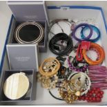 Modern jewellery: to include bracelets and bangles; and two Vera Wang for Wedgwood ring boxes, in