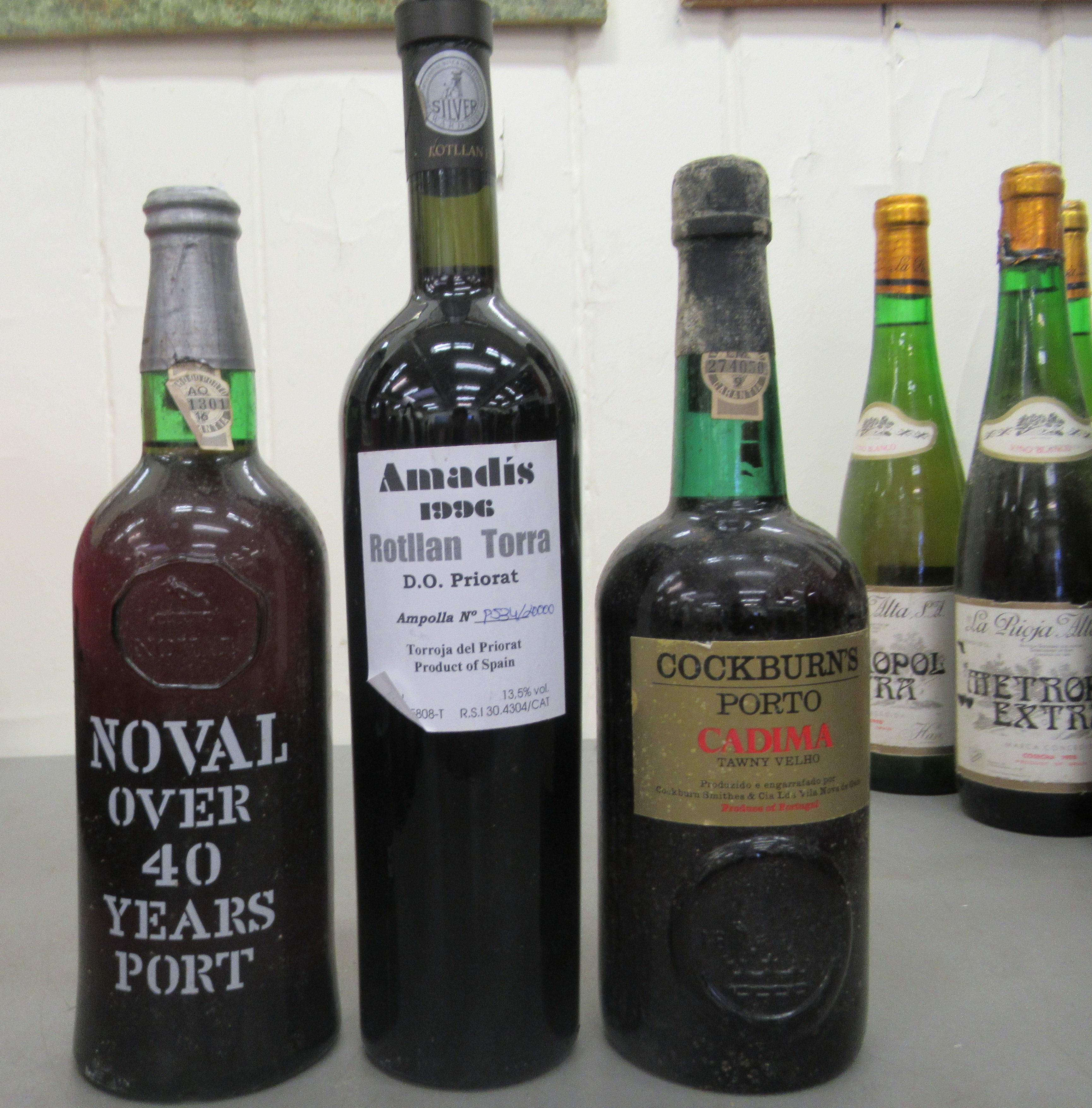 Wine: to include a bottle of 1971 Vina Soledad Rioja - Image 3 of 5