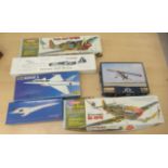 Model aeroplane kits: to include Concord