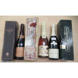 Three bottles of Champagne: to include Jacques Selosse Grand Cru  boxed