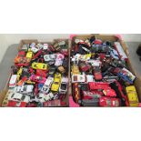 Uncollated diecast model vehicles: to include sports cars, emergency services and convertibles