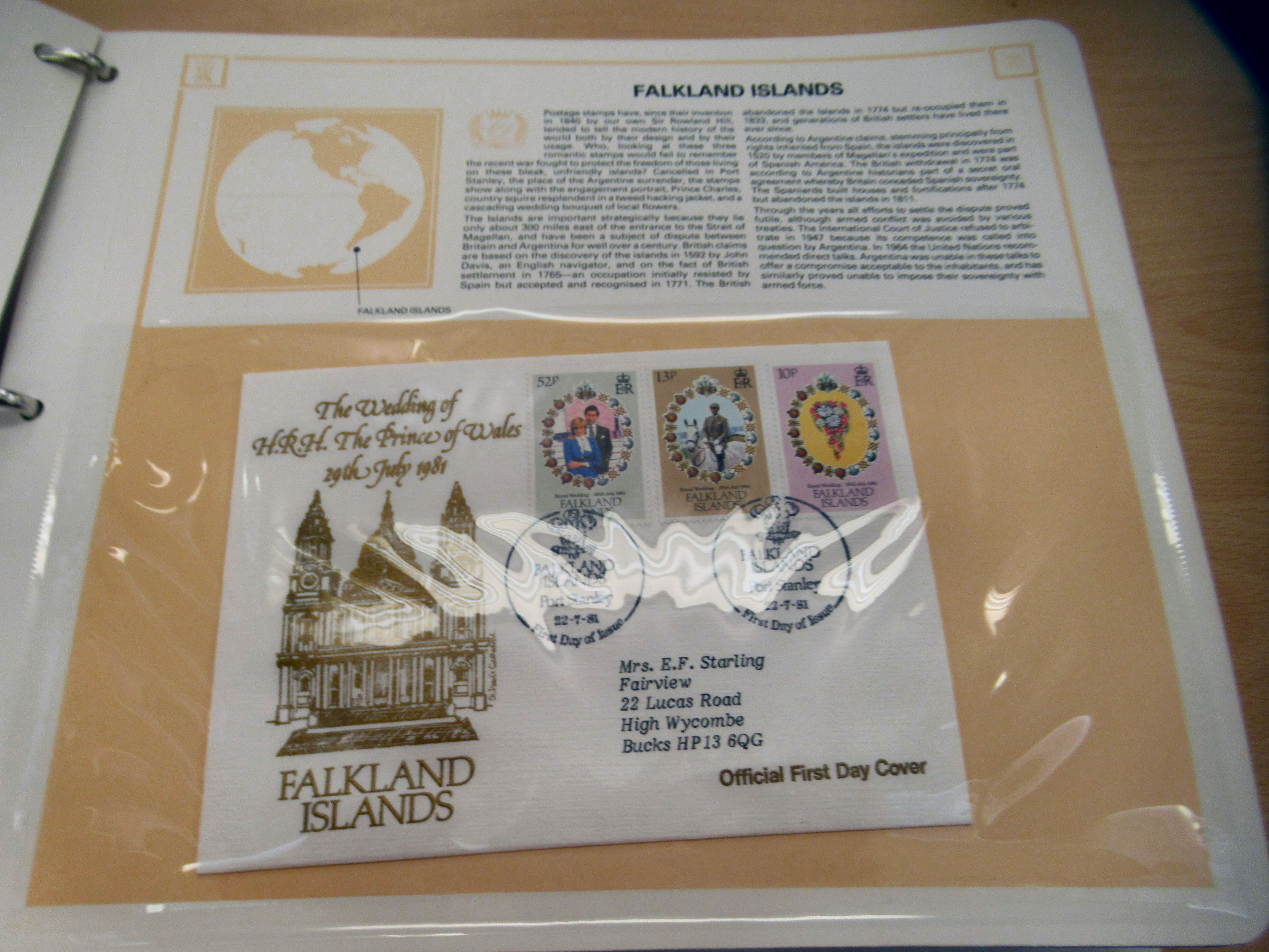 A 1981 Royal Wedding album of First Day covers; and two similar - Image 6 of 6