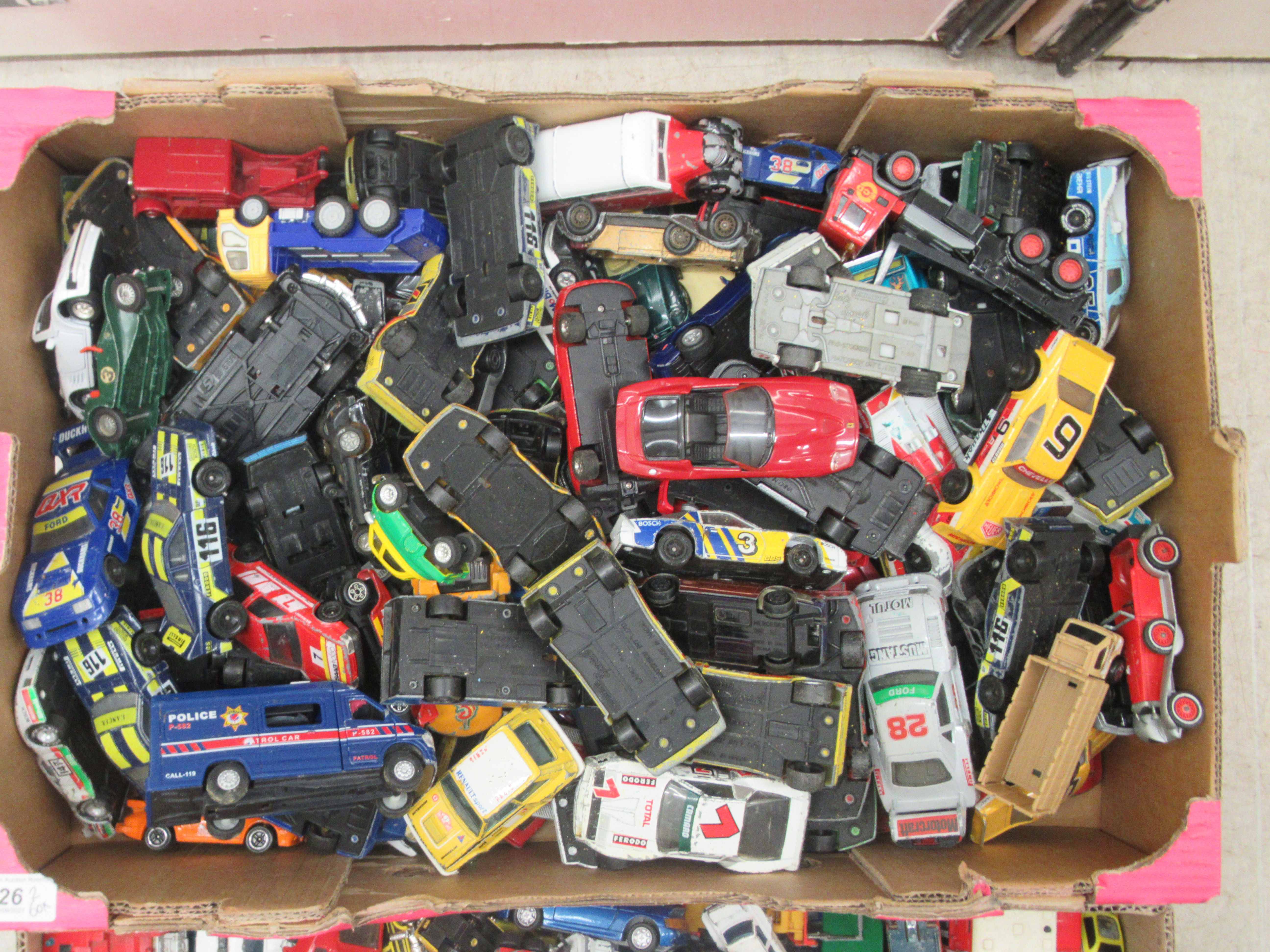 Uncollated diecast model vehicles: to include sports cars, emergency services and convertibles - Image 3 of 3