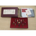 A Britain Limited Edition 300 Year Anniversary box set, hand painted metal soldiers of the 22nd