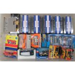 Uncollated, boxed, diecast model vehicles: to include Land Rover and emergency services with