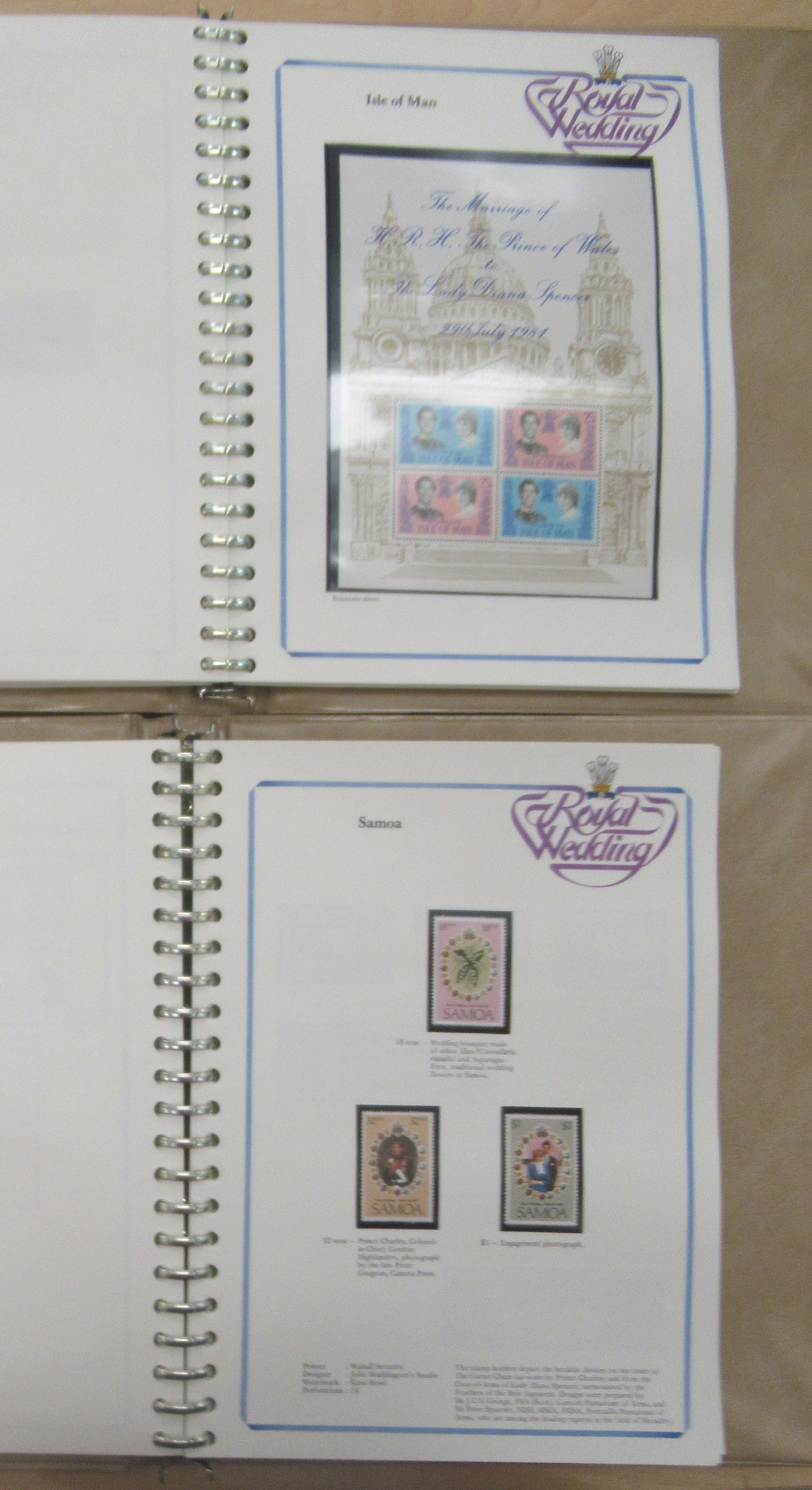 A 1981 Royal Wedding album of First Day covers; and two similar - Image 3 of 6