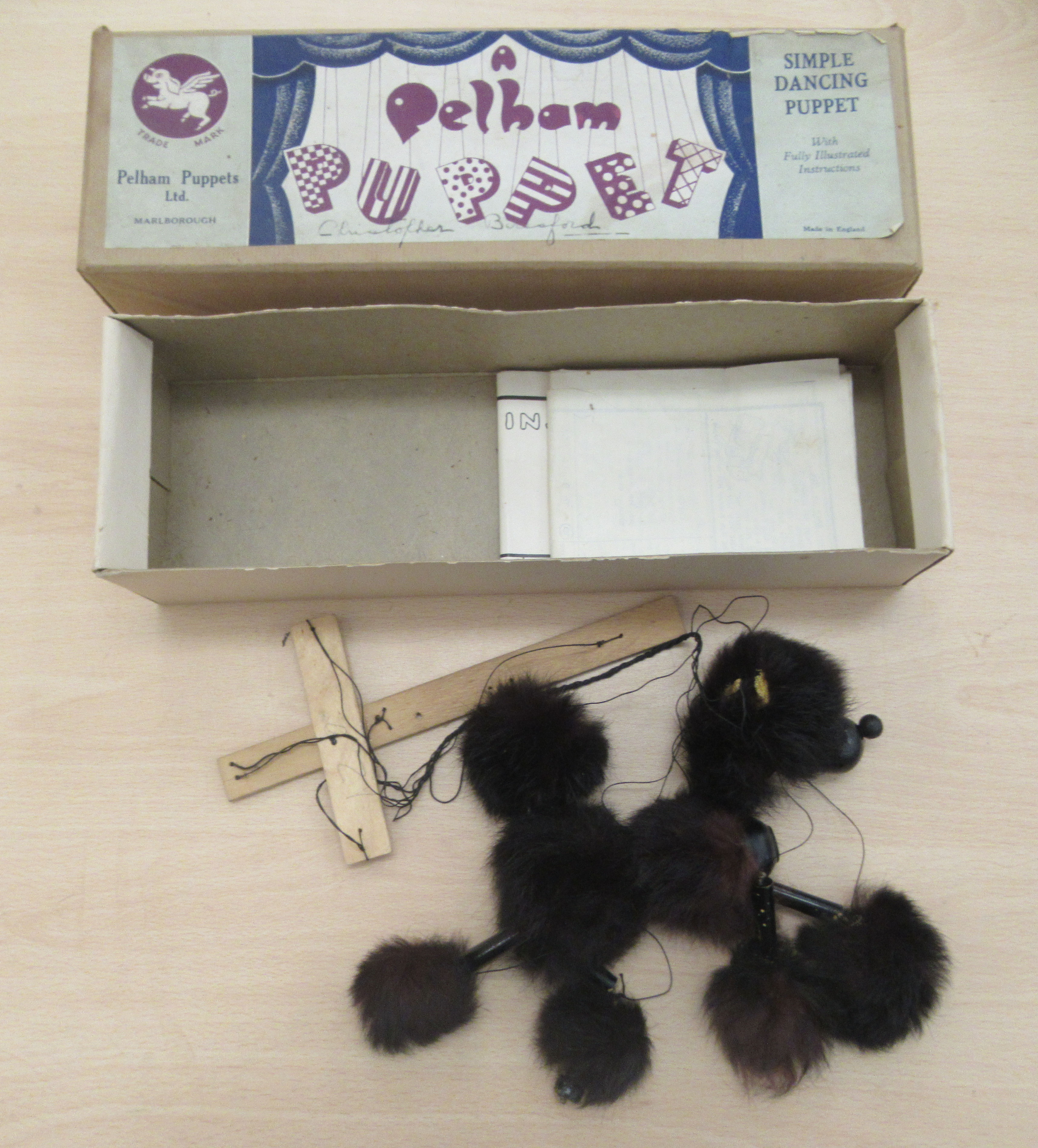 Four boxed Pelham puppets: to include a Policeman and a School Master; and another similar, a - Image 3 of 6