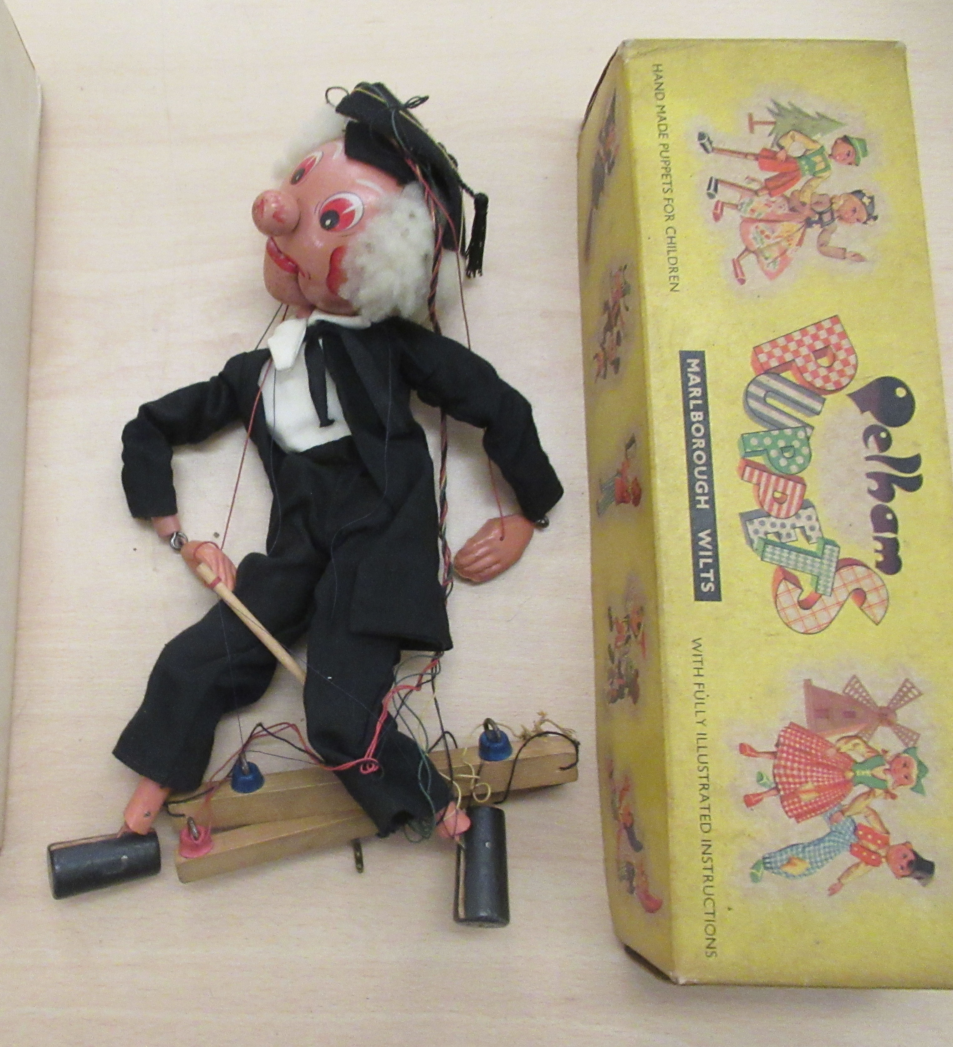 Four boxed Pelham puppets: to include a Policeman and a School Master; and another similar, a - Image 5 of 6