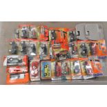 Uncollated, boxed, diecast model vehicles, mainly Matchbox: to include Land Rover