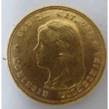 An 1897 gold coin
