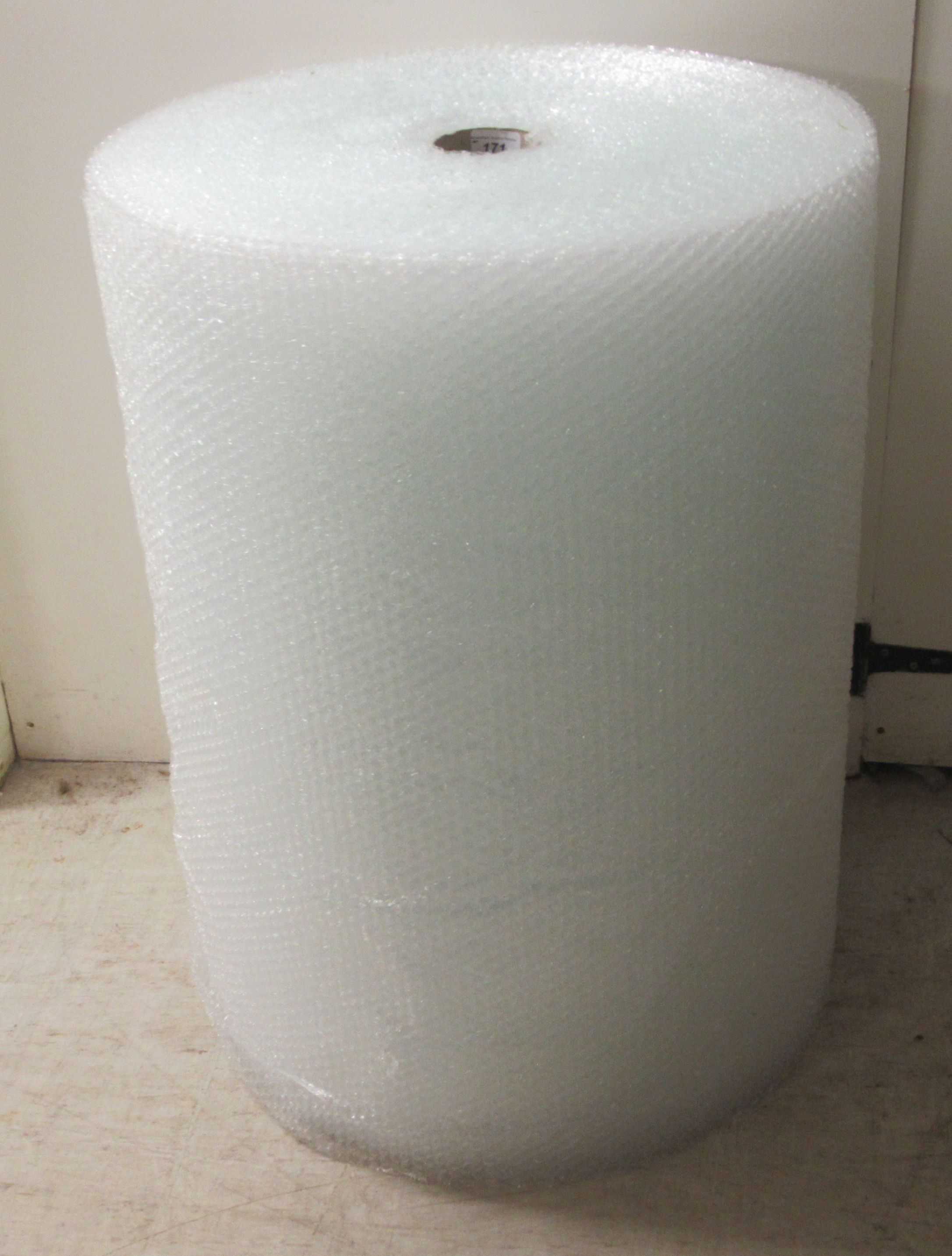 A 100m roll of bubble wrap