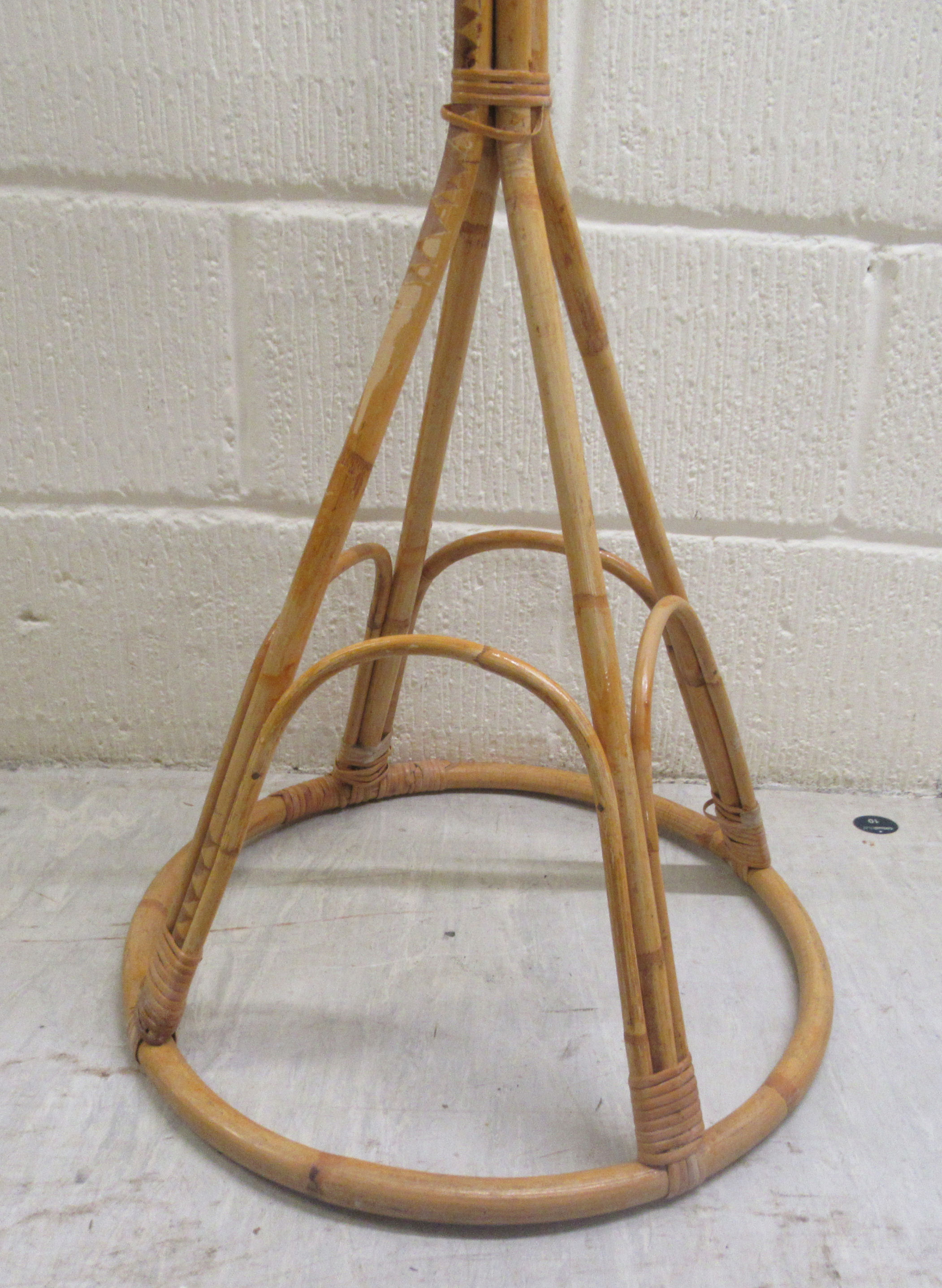 A modern bamboo effect stickstand  62"h - Image 3 of 3