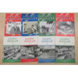 An uncollated collection of printed railway ephemera: to include 1950s issues of the Model Railway