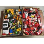 Uncollated diecast model vehicles, sports cars, emergency service and convertibles: to include