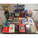 Books' motor related: to include 'The Porsche Driving Book' and 'British Grand Prix Hero's' by Tim