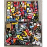 Uncollated diecast model vehicles, sports cars, emergency service and convertibles: to include