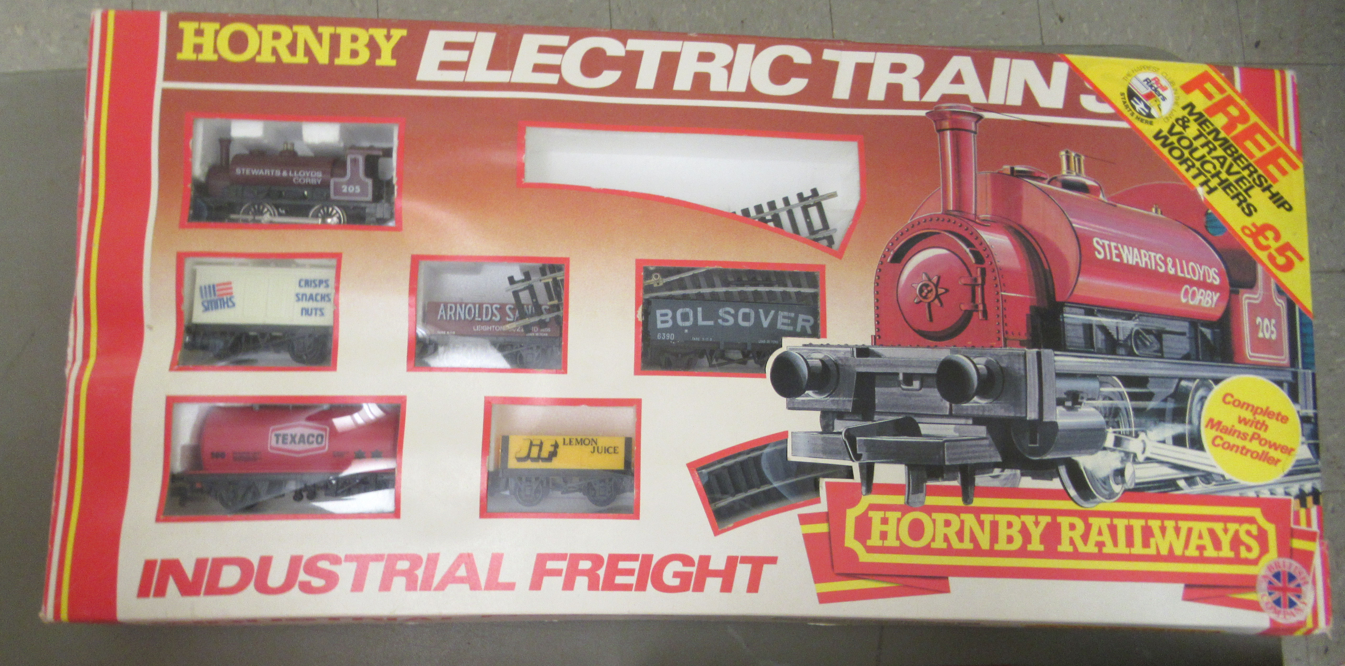 A Hornby railways high speed inter-city train pack; an Industrial freight electric train set, - Image 6 of 6