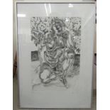 After Lin Jammet - a nude study  Limited Edition 9/30 print  bears a pencil signature &