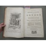 Book: 'History and Survey of the Cities of London and Westminster' by Henny Chamberlain with