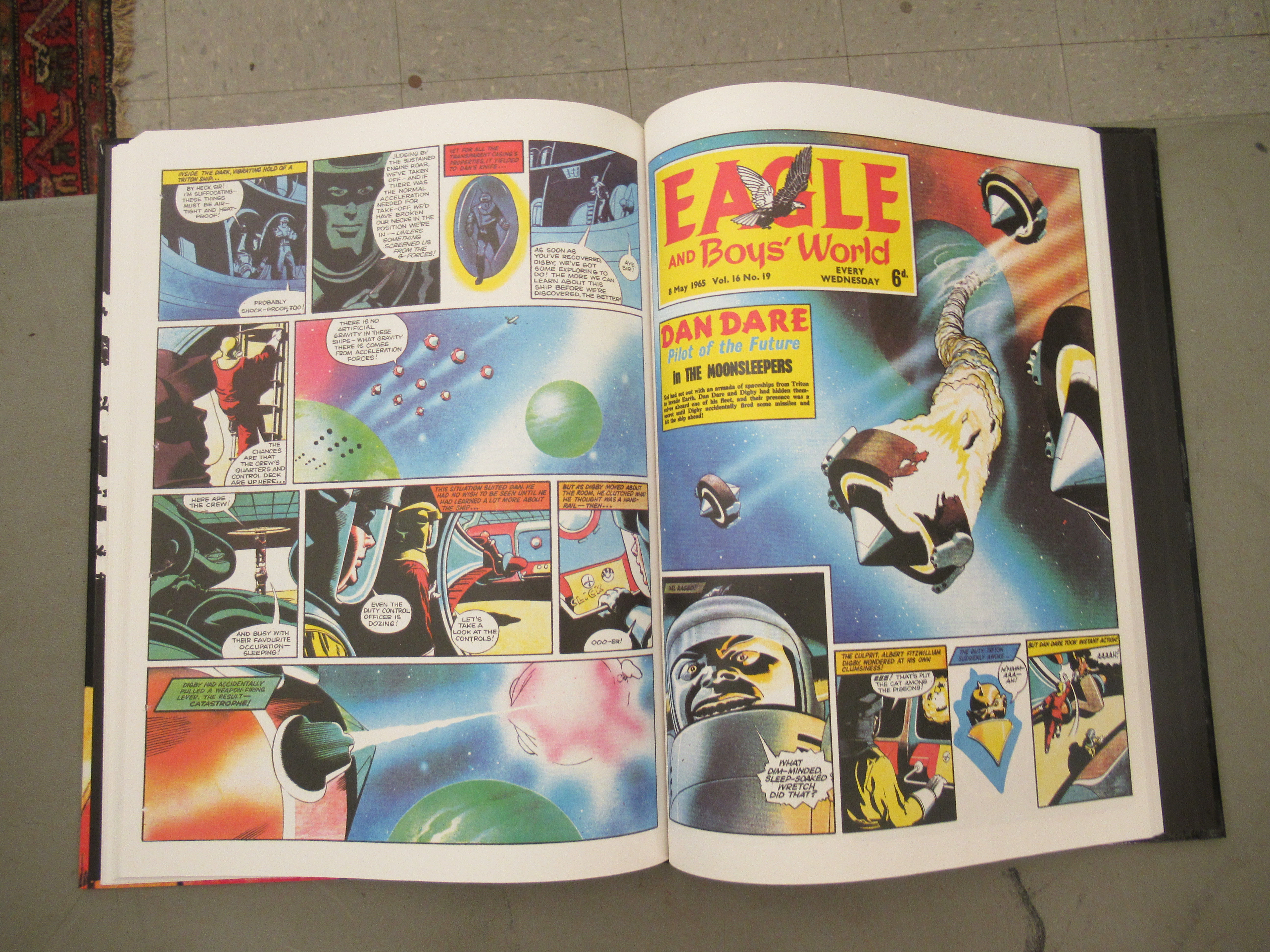 Books, Dan Dare, viz. 'Solid Space Mystery', 'Project Nimbus' and 'The Final Volume'  circa 1994/95 - Image 5 of 6