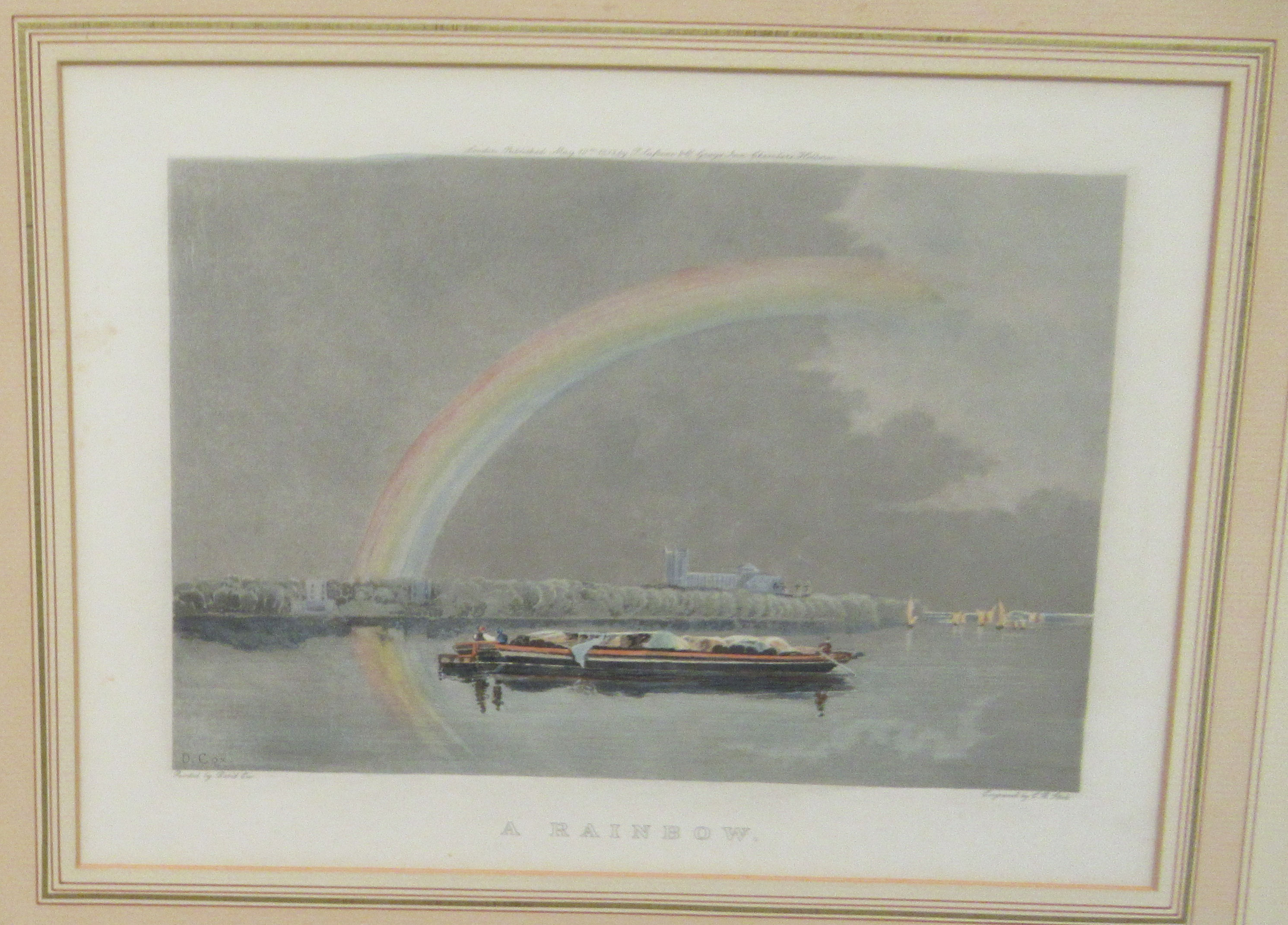 Five mounted coloured engravings after David Cox; other prints and engravings - Image 6 of 8