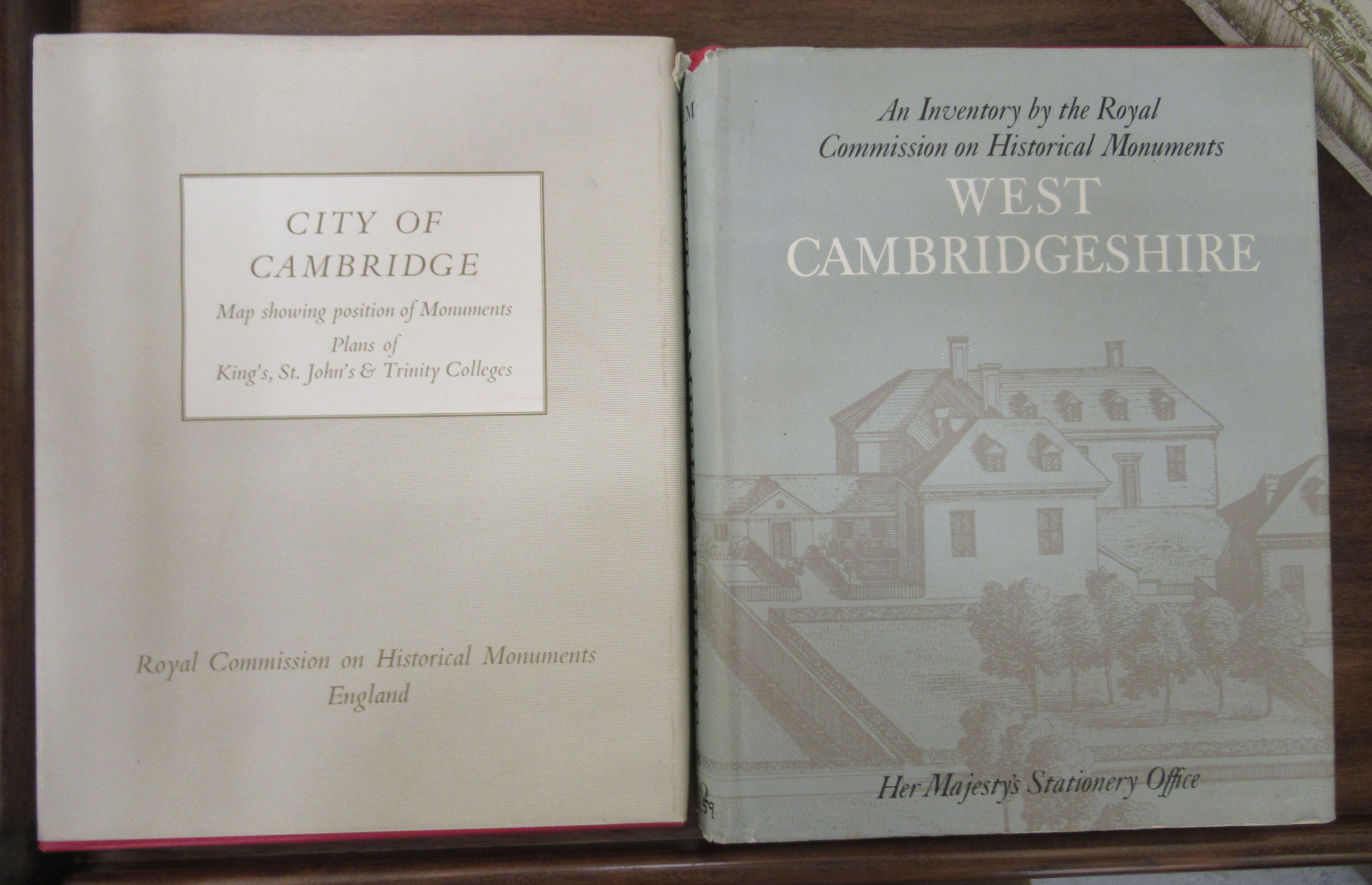 Books, relating to Cambridge: to include 'An Inventory of the Historical Monuments in the City of - Image 2 of 3