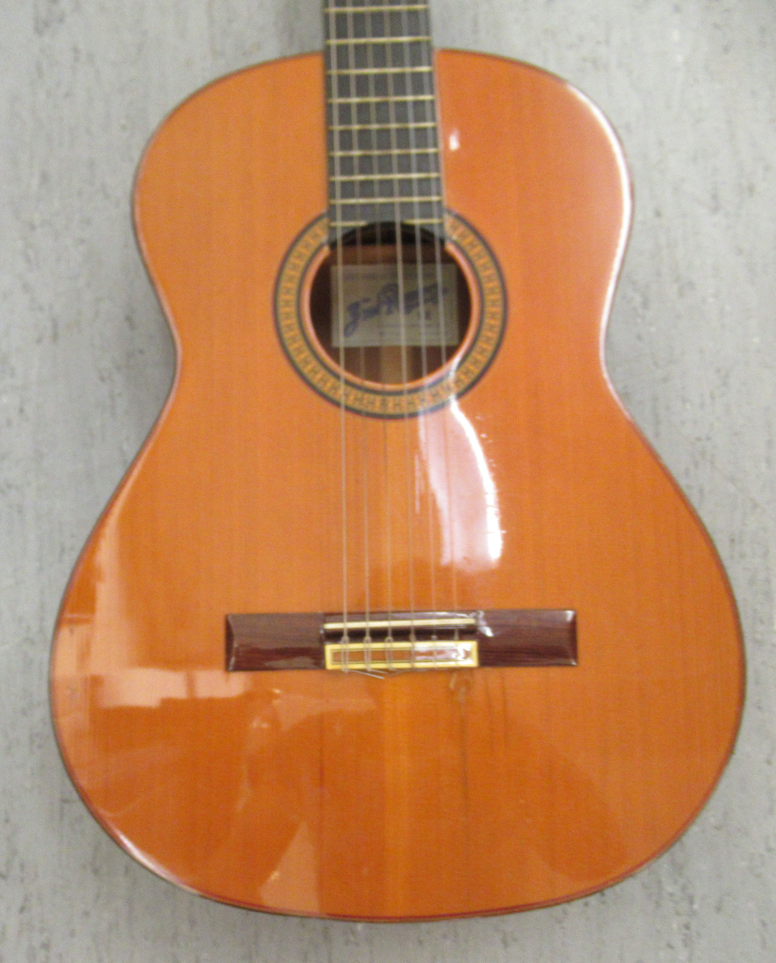 A Jose Ramirez of Madrid, Spain acoustic guitar  cased - Image 3 of 6