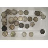 Queen Anne, George III, William IV and Victorian silver coins