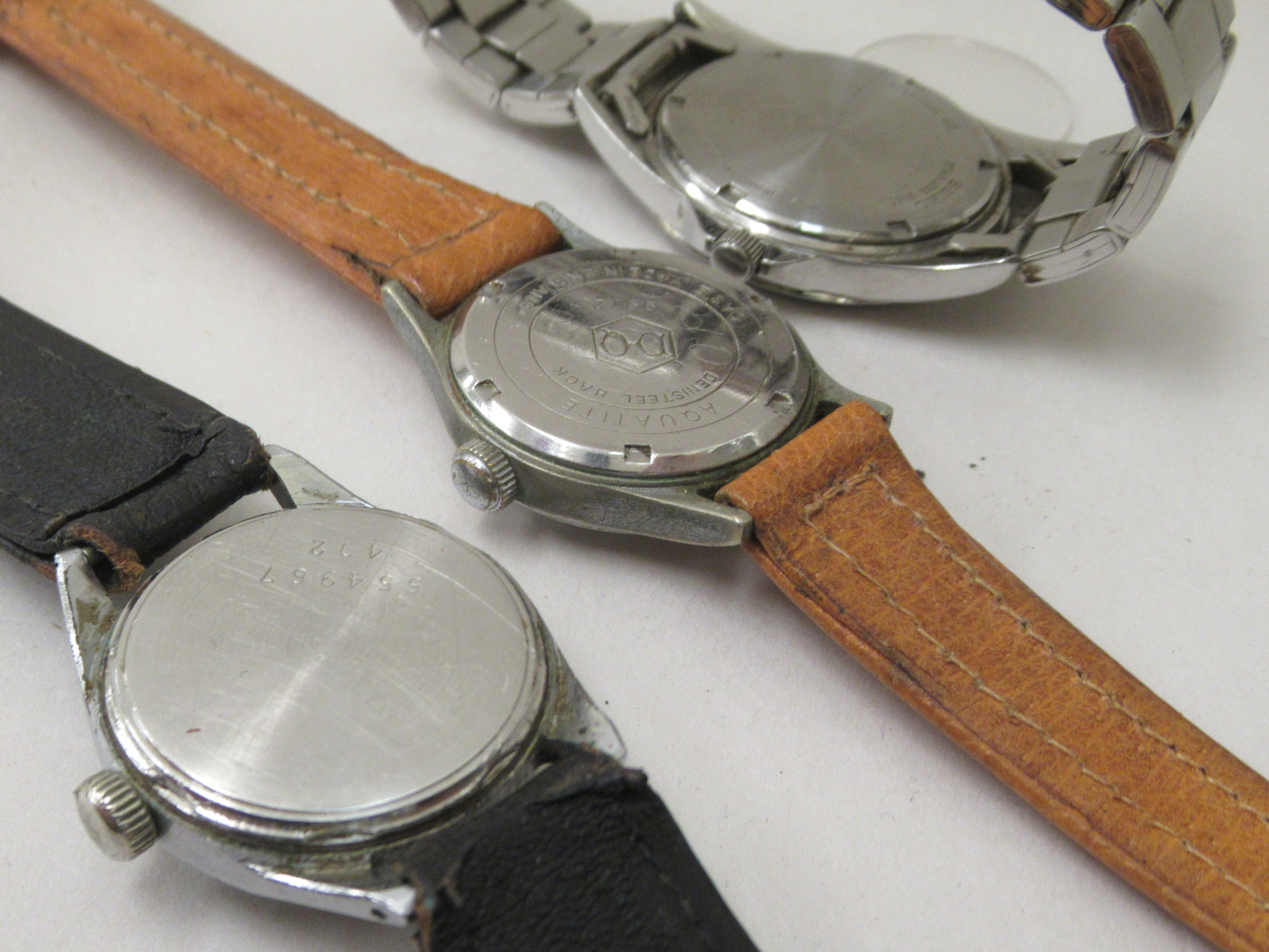 A Seika stainless steel cased bracelet wristwatch, the quartz movement with sweeping seconds, - Image 3 of 3