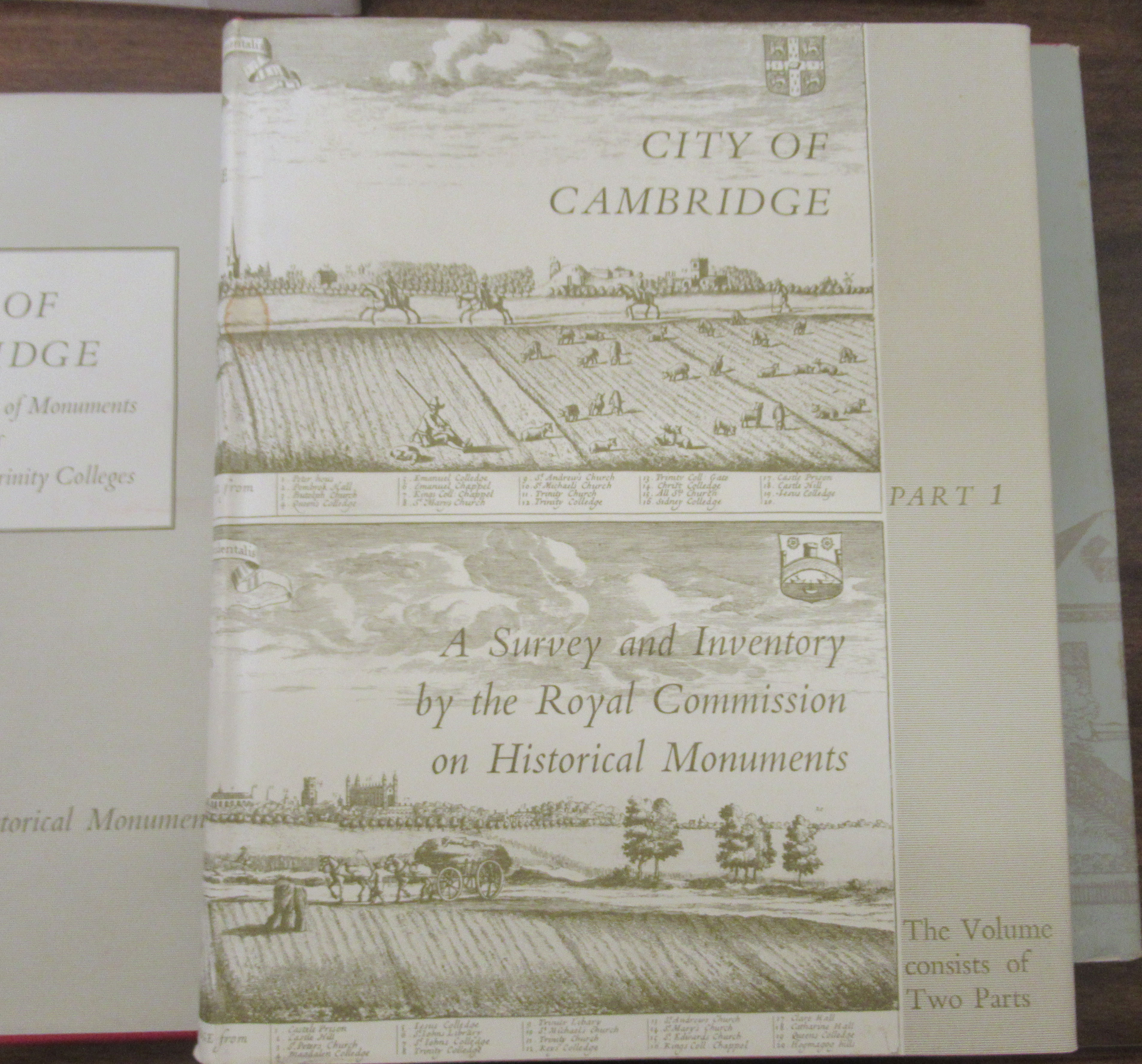 Books, relating to Cambridge: to include 'An Inventory of the Historical Monuments in the City of - Image 3 of 3