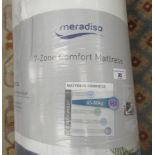 An (unused) Meradiso 7-Zone comfort mattress topper  150w  200L cm