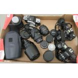 Photographic equipment and accessories: to include a Nikon F-600; and a Sigma 28-200mm D 1F lens