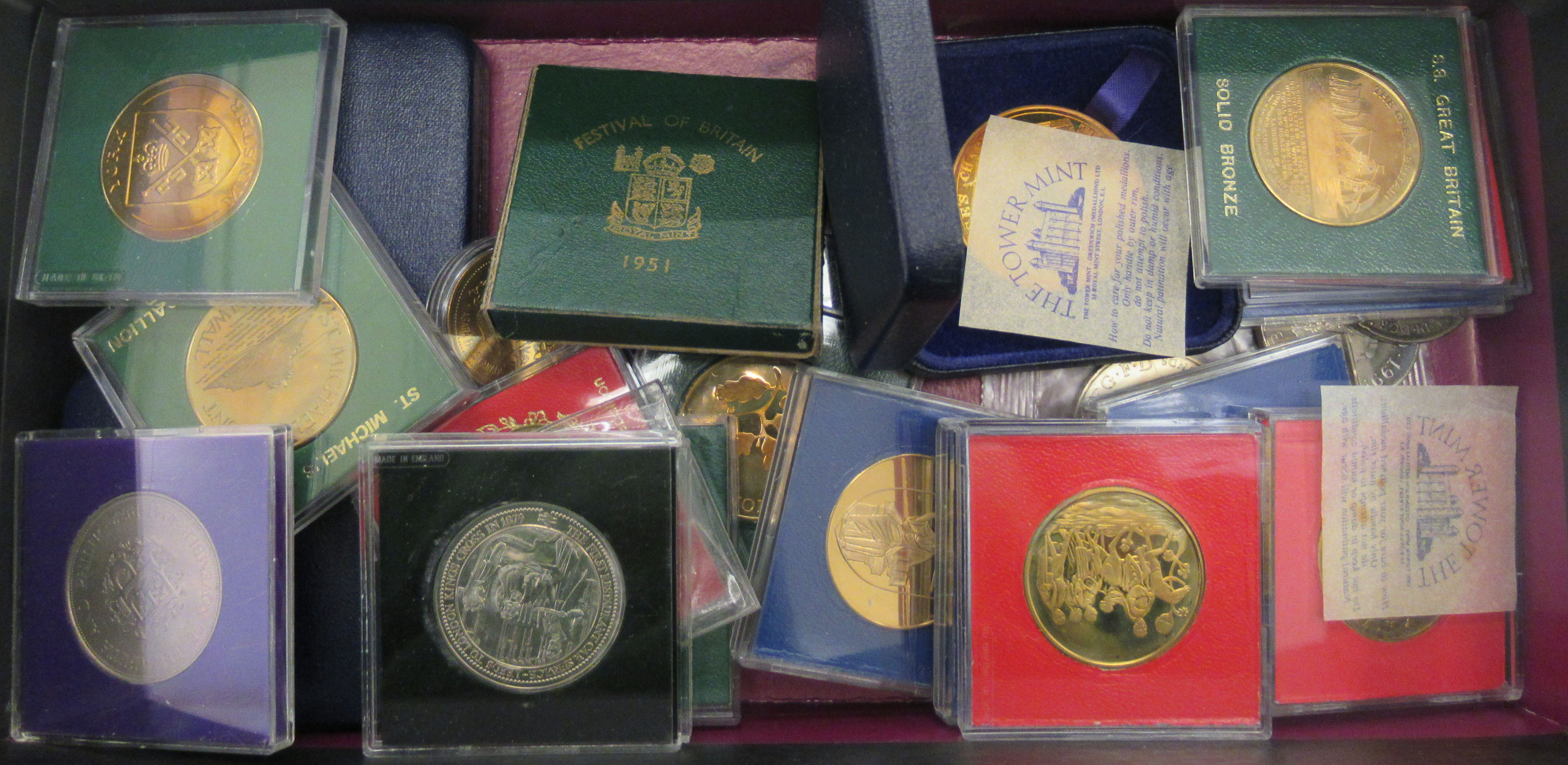 Uncollated, mainly British pre-decimal coins, some silver Westminster mint issues; £5 coins; and - Image 4 of 4