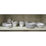 Royal Doulton china York Town pattern tableware