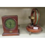 A Philip Harris & Co Tangent Galvanometer; and a General Post Office, No.460 galvanometer