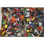 Uncollated, unboxed, diecast model vehicles, vans, buses, sports cars and convertibles: to include