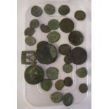 Uncollated metal detector 'finds', mainly unidentified coins