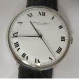 A 1970s/1980s International Watch Co stainless steel cased wristwatch, the movement with sweeping