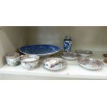 20thC Chinese ceramics: to include Canton porcelain cups and saucers