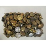 Uncollated military buttons (Please Note: this lot is subject to the statement made in the