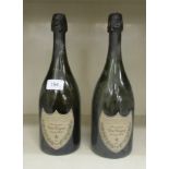 Two bottles of 2006 Dom Perignon Champagne