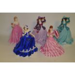 Coalport figurines