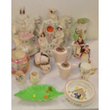 Ceramic figurines and other items