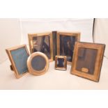 Silver mounted photograph frames