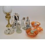 Seven Lladro figurines; and other items.